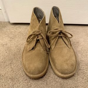 Clarks Originals Desert Boot, Size 8, Sand Suede, Women’s